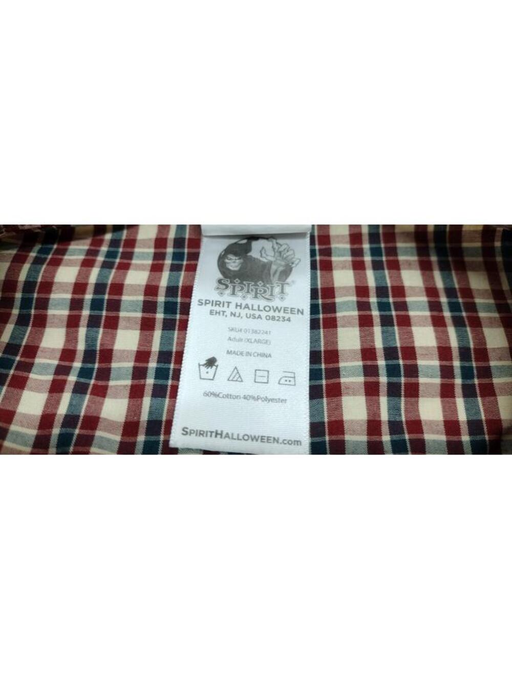 Stranger Things Plaid Long Sleeve Western Ruffed Crochet Historical Costume M/L - Picture 2 of 16